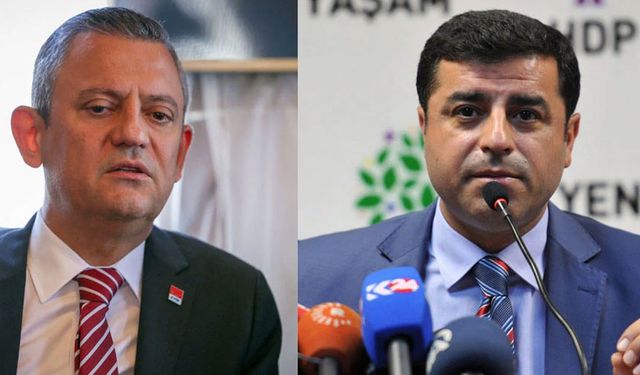 Özgür Özel'den Demirtaş'a ziyaret