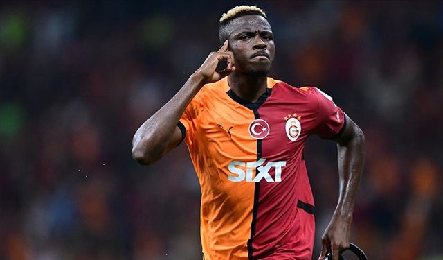 Galatasaray'da Victor Osimhen'in sol adalesinde zorlanma ve kanama tespit edildi