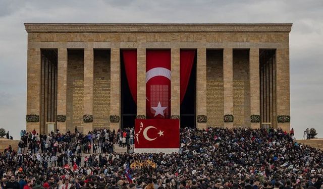 Anıtkabir'e 10 Kasım'da rekor ziyaret