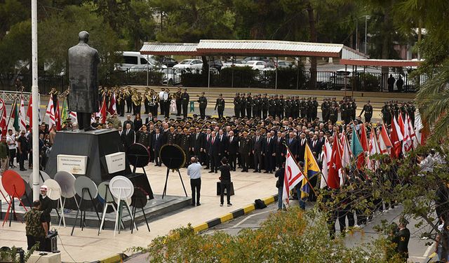 Atatürk, ölümünün 86’ncı yılında KKTC’de törenlerle anılıyor