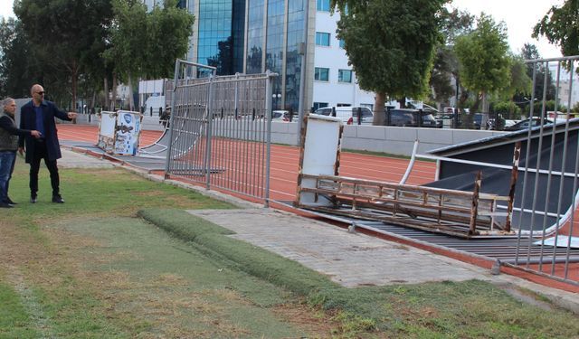 Spor Dairesi, saha ve tesislerde oluşan hasarlar hakkında çalışma başlattı