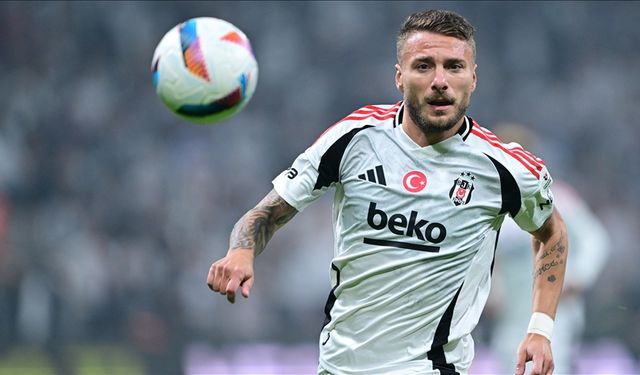 Beşiktaşlı futbolcu Ciro Immobile'de gerilme ve kanama tespit edildi