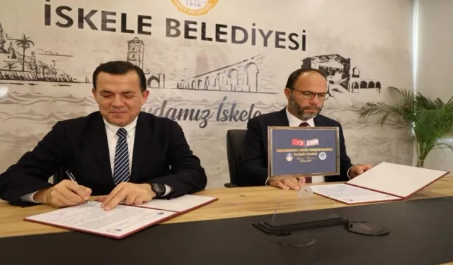 İskele Belediyesi ile Yenişehir belediyesi arasında 'Kardeşlik Protokolü' imzalandı