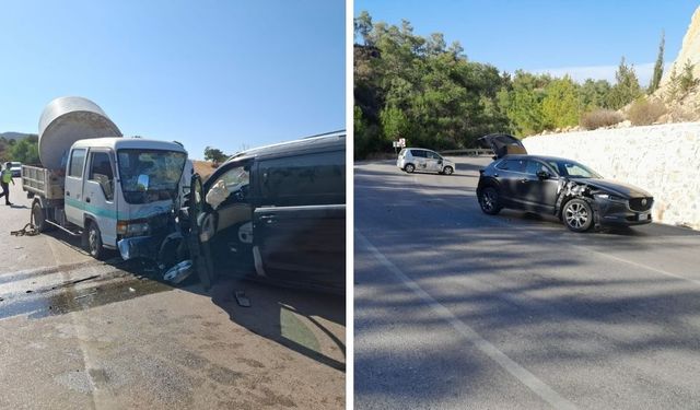 İki trafik kazası daha... 2 yaralı