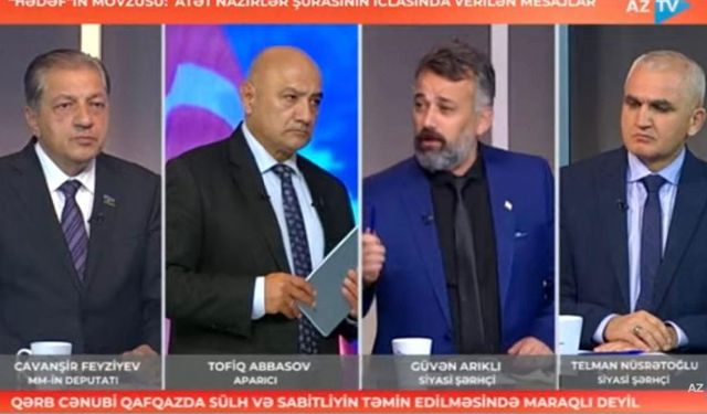 KKTC, ilk defa Azerbaycan devlet televizyonunda konuşuldu