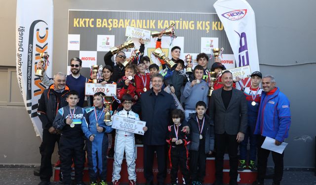 Başbakanlık Karting Kış Kupası yarışları yapıldı...