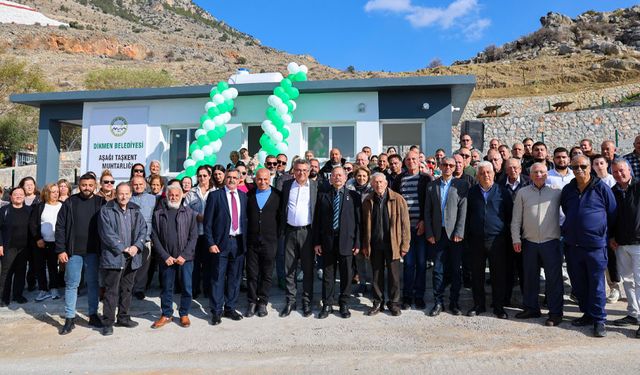 Aşağı Taşkent Muhtarlık Binası ve Heybeti Şöförel Parkı hizmete açıldı