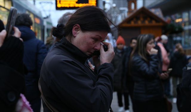 Almanya'da Noel pazarına saldırı sonrası Magdeburg kentinde hüzün hakim