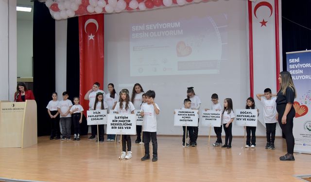 “Seni Seviyorum, Sesin Oluyorum” projesi tanıtıldı