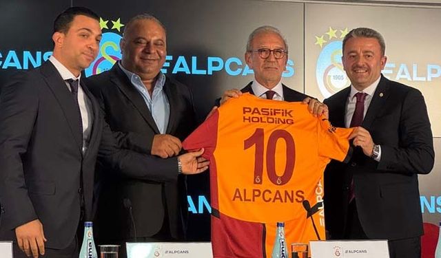 Galatasaray, KKTC firması Alpcans ile sponsorluk sözleşmesi imzaladı