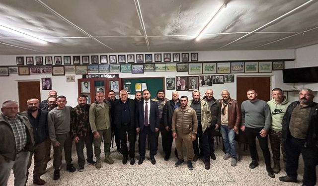Çavuş, Dağyolu ve Şirinevler bölgesindeki üreticileri ile bir araya geldi