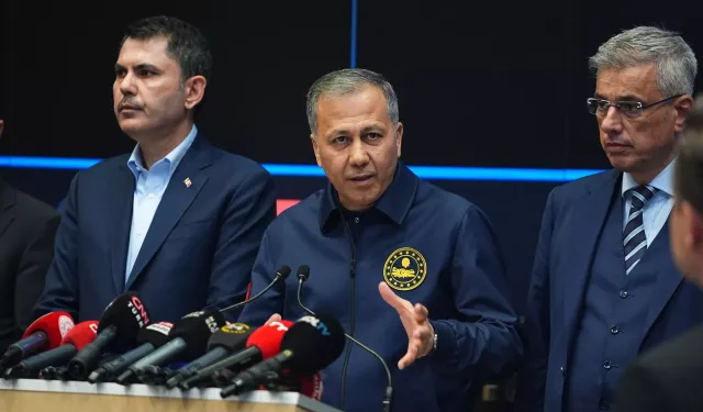 Bakan Yerlikaya: İstanbul'da 127 artçı sarsıntı meydana geldi