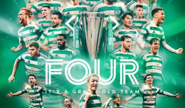 İskoçya'da şampiyon üst üste 4. kez Celtic