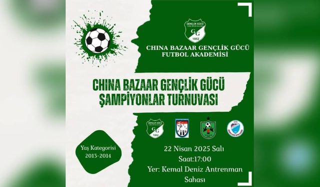 Gençlik Gücü’nden 23 Nisan’a özel turnuva: Minik yürekler büyük heyecan