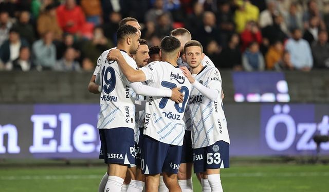 Fenerbahçe, Gaziantep'ten 3 puanla dönüyor