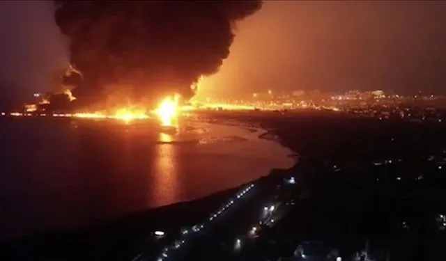 Yemen'de Türk gemisine şarapnel isabet etti