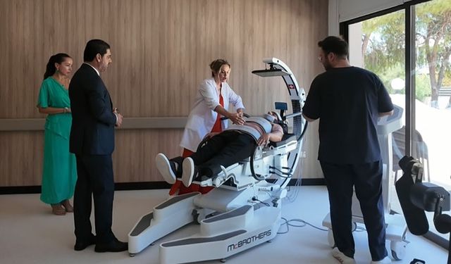 Yeniboğaziçi’nde Robotik Rehabilitasyon Merkezi açıldı… Savaşan: “KKTC’de bir ilk”