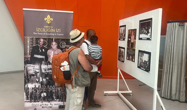 Ercan’da "İzciliğin İzi" sergisi