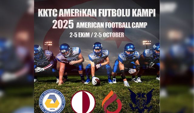DAÜ ev sahipliğinde Kıbrıs'ta ilk kez Amerikan Futbol Kampı düzenleniyor