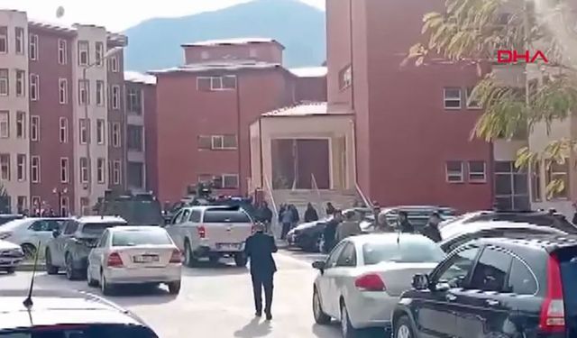 Gümüşhane Üniversitesi'nde rehine krizi