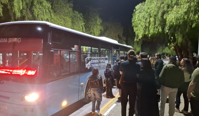 Uluçay: Son 6 ayda 5 bin 82 kişi toplu taşımadan faydalandı