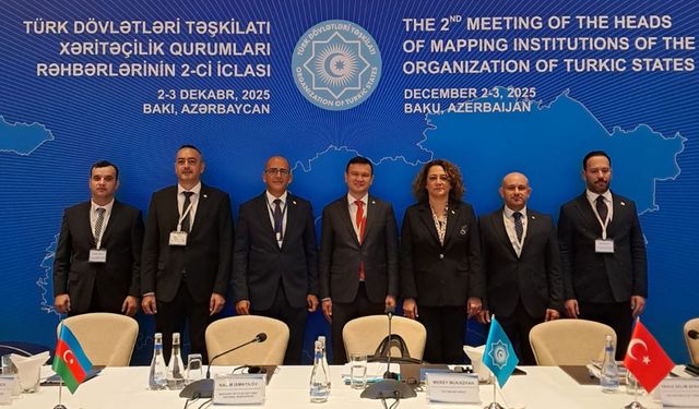 KKTC, Bakü’de düzenlenen TDT Harita Kurumları toplantısında temsil edildi