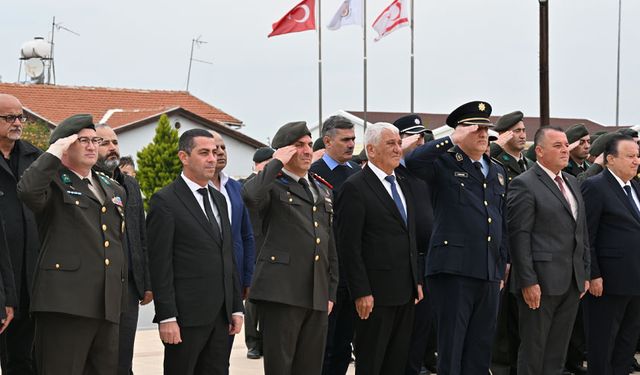 Şehitler Güzelyurt’ta da anıldı…