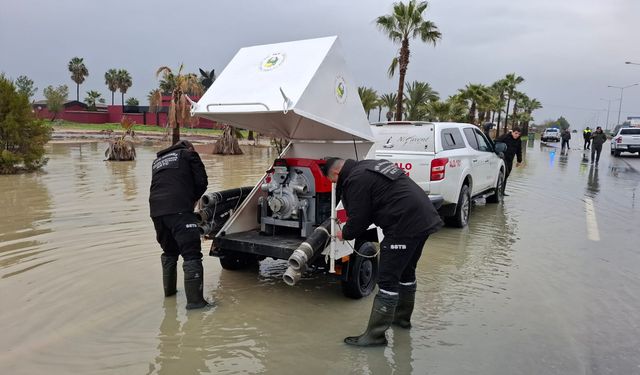 Yoğun yağışlara karşı Sivil Savunma teyakkuzda
