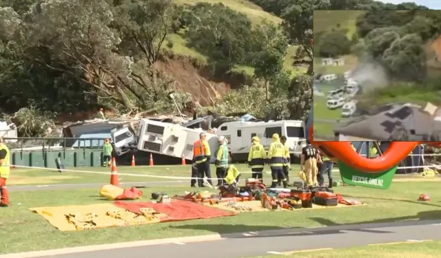 Yeni Zelanda’da volkanik heyelan: Turistik kampta en az 9 kişi kayıp