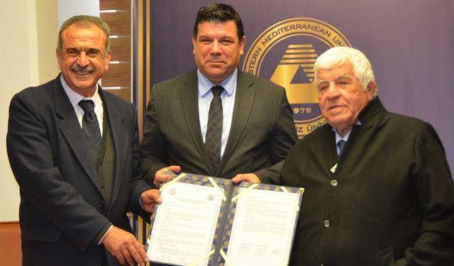 DAÜ’de "Gazimağusa Ansiklopedisi Projesi İş Birliği Protokolü" imzalandı