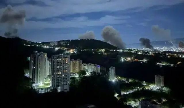 Venezuela'ya hava saldırısı... İlk resmi açıklama geldi