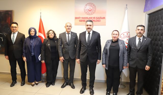 Şehit yakınları ve gazilere yönelik hizmetler için Ankara'da işbirliği görüşmesi