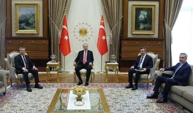 Ünal Üstel, Recep Tayyip Erdoğan ile görüştü