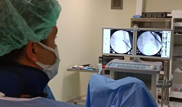 Yer Ağrı... Ameliyata alınan hastadan 295 adet böbrek taşı çıkarıldı