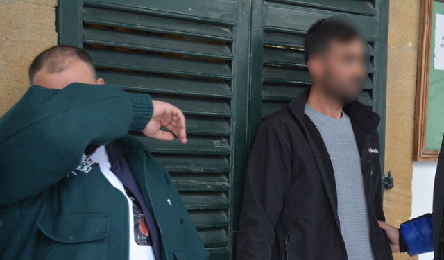 Ercan’da uyuşturucu: Dedektör köpek Pamir iki zanlıyı tespit etti