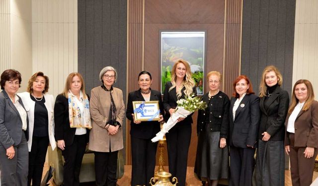 Nilden Bektaş Erhürman, “Welcome to Turkish Cyprus Club” yönetimi ile bir araya geldi