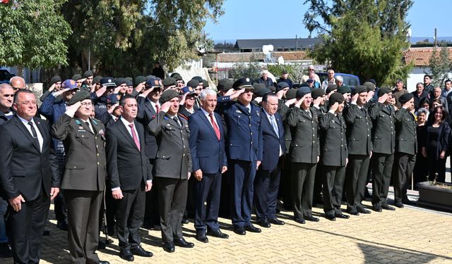 Malya Şehitleri törenle anıldı