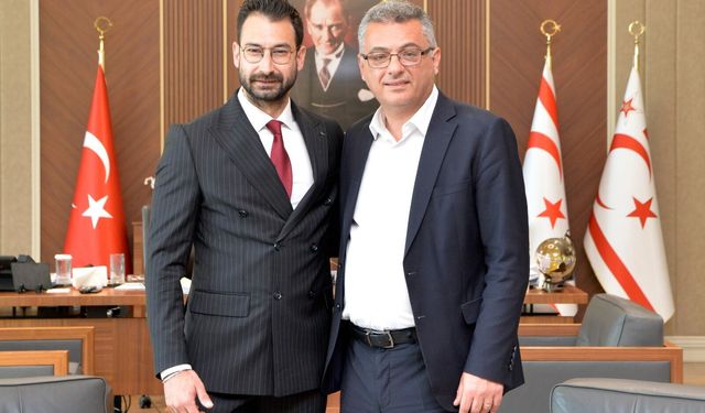 Erhürman, milli atlet Yiğitcan Hekimoğlu ile görüştü