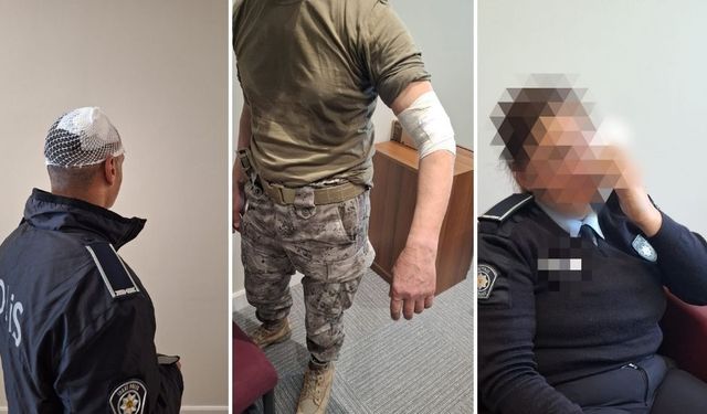 Meclis önündeki eylemde çok sayıda polis yaralandı!