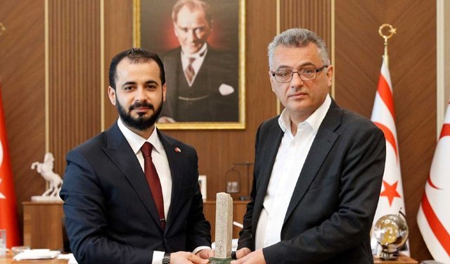 Cumhurbaşkanı Erhürman, ASAM heyetini kabul etti