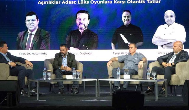 DAÜ Rektörü Prof. Dr. Hasan Kılıç Antalya’da düzenlenen “4. Culinary Forum”a katıldı
