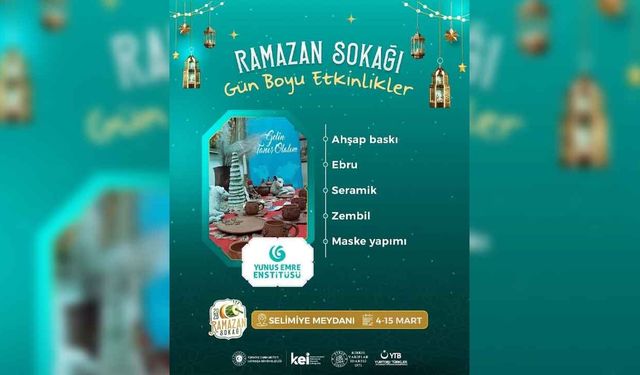 Lefkoşa’da İlk: “Ramazan Sokağı” Ziyaretçilere Kapılarını Açıyor