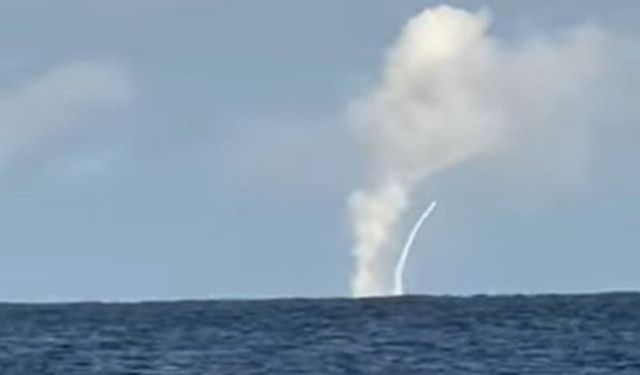 Balalan açıklarındaki görüntüler... "KKTC karasularıyla ilgisi yok"