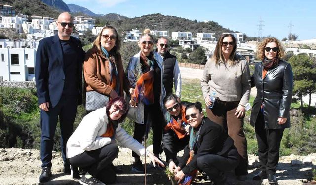 Girne’de 150 fidan toprakla buluşturuldu