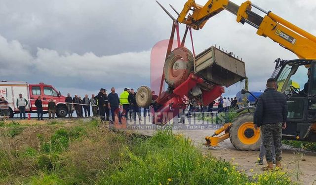 Traktör kazasında ölenlerin ismi açıklandı