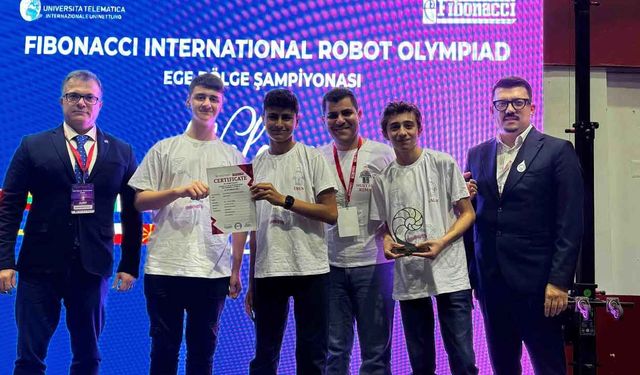 Robotik kodlama ekibinden birincilik