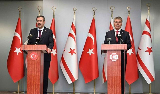 Cevdet Yılmaz KKTC’de... Üstel: “Ada Ateş Çemberine Döndü, Türkiye Garantimizdir”