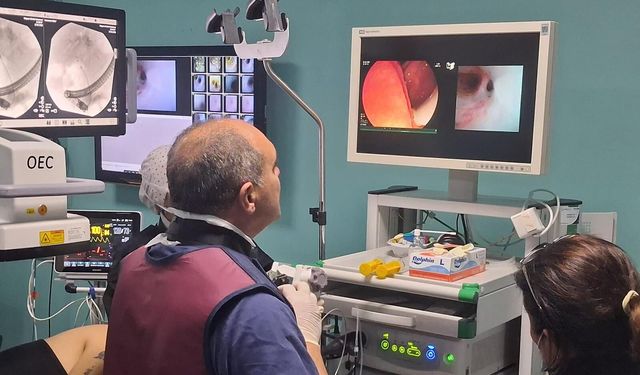 Gazimağusa Devlet Hastanesi’nde Kolanjioskopi dönemi başladı
