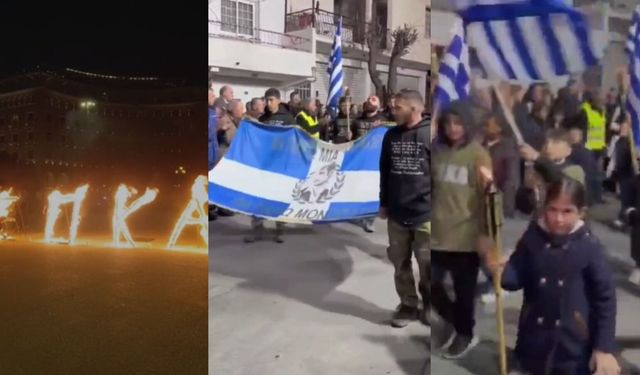 Güney Kıbrıs’ta EOKA fanatizmi: Irkçı sloganlarla yürüyüş