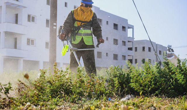 Yaz ayları öncesi Lefkoşa genelinde kapsamlı temizlik başladı
